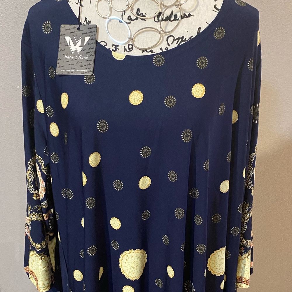 Multi-colored tunic - new with tags